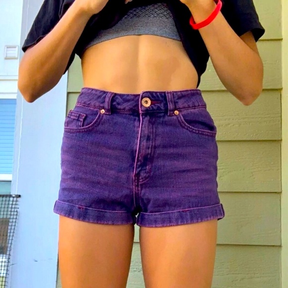BullHead Mom Shorts Pink Dyed - Picture 3 of 13